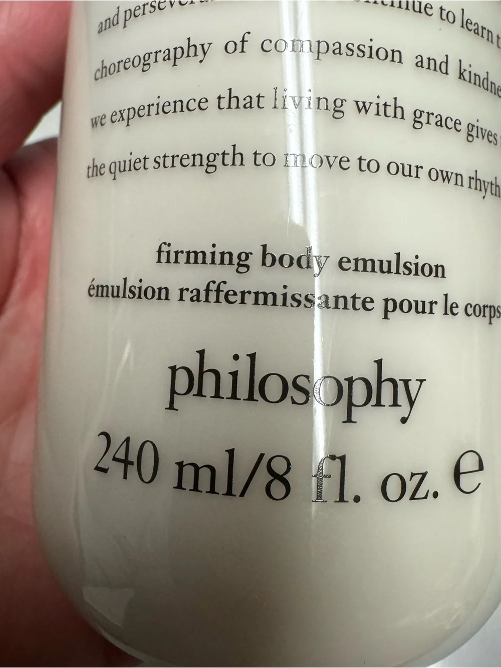 Philosophy Amazing Grace Ballet Rose Body Emulsion Lotion 8 oz - Picture 2 of 4